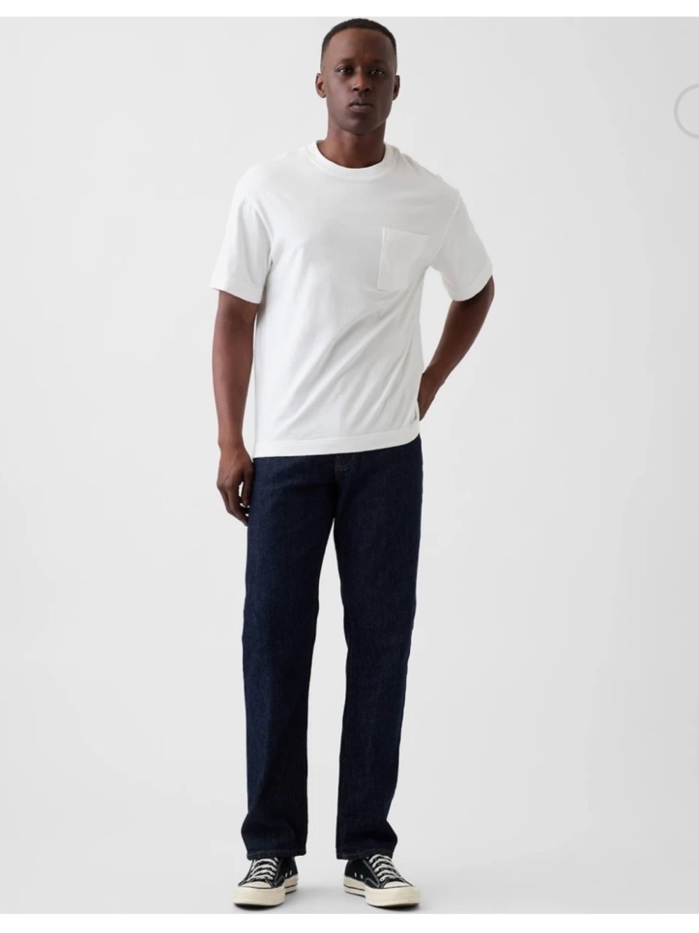 GAP Men's Straight Jeans - Dark Indigo size 36x32